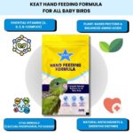 KEAT Hand Feeding Formula for All Baby Birds - 250 Gram | Natural Bird Feeding | Hand Rearing Powder Food for Cockatiel, Lovebirds, Parrot. Sunconure Growth Formula | Natural Ingredient - Image 3