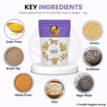 Foodie Puppies Bird Food for Budgies - (1Kg, Purple Pouch) Natural & Healthy Premium Mix Seeds, Canary, Yellow Proso, Sunflower, Browntop, Pearl, Oats, Niger | Daily Birds Food Seeds | All Life Stages - Image 5