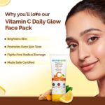 Mamaearth Vitamin C Face Wash with Vitamin C and Turmeric for Skin Illumination - 100 ml | Brightens skin | Evens Tone | Makes skin Glow - Image 3