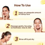 Mamaearth Vitamin C Face Wash with Vitamin C and Turmeric for Skin Illumination - 100 ml | Brightens skin | Evens Tone | Makes skin Glow - Image 5