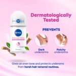NIVEA Natural Glow Smooth Skin Deodorant Underarm Roll On For Women|Vitamin C,Vitamin E,Avocado Oil And Licorice Extract|72 H Even Toned,Smooth & Bright Underarms|0% Alcohol And Dermat Approved|50 Ml - Image 6