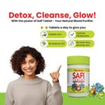 Hamdard Safi Tablet for Healthy & Glowing Skin | Pack of 2 | Natural Blood Purifier | Anti-Bacterial & Detoxifier - 60 Tablets Each - Image 3