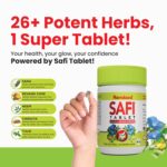 Hamdard Safi Tablet for Healthy & Glowing Skin | Pack of 2 | Natural Blood Purifier | Anti-Bacterial & Detoxifier - 60 Tablets Each - Image 5