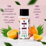 Love Beauty & Planet Curry Leaves, Biotin & Mandarin Natural Conditioner for Split-end Free Long Hair|No Sulfates,No Paraben|400ml - Image 4