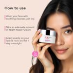 O3+ Night Repair Cream Brightening & Glow Boosting Dermal Zone (50gm) - Image 4