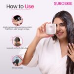 Suroskie Unscented Revive & Defend Instant Glass Hair Mask 200 Gm | Hydrolyzed Keratin & Murmuru Butter | Spa Treatment At Home For Dry Frizzy Hair | Intense Damage Repair Mask For Men & Women - Image 7