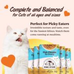 Kennel Kitchen Wet Cat Food for Adults and Kittens, Fish Chunks in Gravy, 12 Pouches (12 X 80 GMS) - Image 3