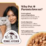 Kennel Kitchen Wet Cat Food for Adults and Kittens, Fish Chunks in Gravy, 12 Pouches (12 X 80 GMS) - Image 5