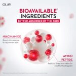 Olay Regenerist Micosculpting Serum | Hydrated, Plump, Bouncy Skin | With Hyaluronic Acid, Niacinamide and Peptides | Normal, Oily, Dry, Combination Skin | 50ml - Image 4