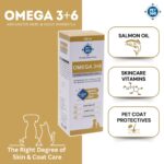 Omega 3+6 Concentrated Salmon Fish Oil for Dogs & Cats with Vitamins & Minerals | Shinier Coat, Itch & Allergy Control | Improves Skin & Hair Health | Nutritional Supplement for Pets - 200 ml - Image 4