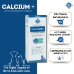 Calcium+ Advanced Mobility Formula with Calcium, Amino Acids & Vitamins for Dogs & Cats | Bone Growth, Muscle Strength & Nerve Support | Nutritional Supplements for Pets - 200 ml - Image 3