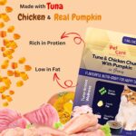 Wet Cat Food, Pure Tuna & Chicken Chunks with Pumpkin (Pack of 12) | Wet Food for Kittens | All Life Stages - Image 4