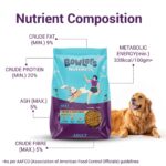 Bowlers Nutrimax Adult Dry Dog Food | Chicken & Vegetables | 3 kg Protein | Smooth Digestion & Healthy Coat | Complete & Balanced Nutrition | Enriched with Essential Amino Acids - Image 6