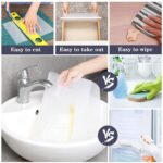 ElastPro EVA Food Grade Washable Anti Slip Mat/Sheet for Fridge, Shelf Liner, Table, Kitchen Drawer mat (Diamond Clear, 5 Meter) - Image 5