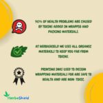 Herbal 100 Meter Food Wrapping Paper Roll - Premium Non-Stick Butter Wrapping, Re-Heatable Non Stick Paper, Parchment Paper - Image 3