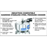 Hawkins 3 Litre Inner Lid Pressure Cooker, Stainless Steel Cooker, Induction Cooker, Silver (HSS3W) - Image 3