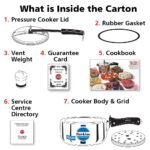 Hawkins 3 Litre Inner Lid Pressure Cooker, Stainless Steel Cooker, Induction Cooker, Silver (HSS3W) - Image 5