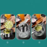 Imaashi Multipurpose Food Press & Ricer - Make Smooth Mashed Potatoes, Apple Sauce, Lemon Squeezes & Purees with Ease - Image 4