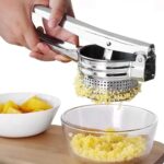 Imaashi Multipurpose Food Press & Ricer - Make Smooth Mashed Potatoes, Apple Sauce, Lemon Squeezes & Purees with Ease - Image 6
