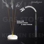 Rechargeable Electric Gas Lighter for Kitchen, Lighter for Gas Stove, Candles, Pooja, 1 Year Warranty, C-Type USB, Kitchen Tools, Multi Purpose - 360° Flexible & Windproof, Black - Image 7