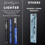 Rechargeable Electric Gas Lighter for Kitchen, Lighter for Gas Stove, Candles, Pooja, 1 Year Warranty, C-Type USB, Kitchen Tools, Multi Purpose - 360° Flexible & Windproof, Black - Image 9