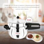 Butterfly Curve Stainless Steel Pressure Cooker, 3 Litre - Image 2