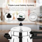 Butterfly Curve Stainless Steel Pressure Cooker, 3 Litre - Image 4