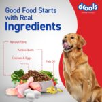Drools Adult Dry Dog Food 10kg | Chicken & Egg Flavour | Omega 3 & 6 for Healthy Growth | Better Digestibility & Health | Maintains Joint Health | Helps Control Tartar Build Up - Image 4
