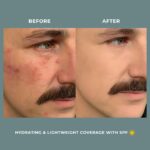 Men Full-Coverage Foundation Mens Face Moisturizer Cream, Face Makeup for All Skin Types, Evens Skin Tone, Oil Control and Cover Flaws, Natural 240 (Fresh Canvas), 20ml - Image 5