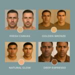 Men Full-Coverage Foundation Mens Face Moisturizer Cream, Face Makeup for All Skin Types, Evens Skin Tone, Oil Control and Cover Flaws, Natural 240 (Fresh Canvas), 20ml - Image 8