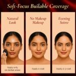 FACES CANADA 3in1 Hydra Matte Compact Powder - Beige 02, 9g | Foundation + Moisturizer + Sunscreen SPF 15 | Mattifying | Controls Oil & Sweat | Conceals Dark Spots & Acne Scars | Buildable Coverage | Lightweight - Image 7