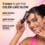 Sotrue Strobe Cream Combo Pack of 2, Gold and Pink - 30gm Each | Primer + Highlighter + Moisturizer | Intense Hydration | Flawless Radiant Dewy Skin | Illuminating & Glowing Makeup Base - Image 3
