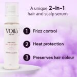 Voilà age-well 2-in-1 Hair & Scalp Serum for Women | SPF 25 PA+++ Summer Sun Protection | Menopause Hair Care | Frizz Control, Scalp Hydration & Colour Protection | Lightweight, Non-Greasy | 100 ml - Image 3