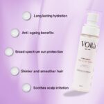 Voilà age-well 2-in-1 Hair & Scalp Serum for Women | SPF 25 PA+++ Summer Sun Protection | Menopause Hair Care | Frizz Control, Scalp Hydration & Colour Protection | Lightweight, Non-Greasy | 100 ml - Image 6