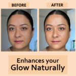 Glow Booster – Natural Illuminating Face Serum & Glow Highlighter | With Organic Floral Water, Marula & Vitamin B5 | Silicone-Free, Oil-Free, Dewy radiance | Makeup with Skincare | 30ml - Image 4