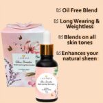 Glow Booster – Natural Illuminating Face Serum & Glow Highlighter | With Organic Floral Water, Marula & Vitamin B5 | Silicone-Free, Oil-Free, Dewy radiance | Makeup with Skincare | 30ml - Image 6