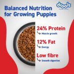 Drools Puppy Dry Dog Food Inside Container 5kg | Chicken and Egg Flavour | Digestive Support | Immune Boosting | DHA Helps in Brain Development | Highly Palatable - Image 5