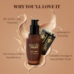 LoveChild Masaba One Take 5 in 1 BB Cream For Light Skin Tone, Benefits of Serum, Primer, Moisturizer, Concealer & SPF 20 PA ++ Matte Finish All-in-One Tint for Flawless Skin, Sweet Susie 30ml - Image 5