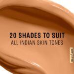 Lakme Powerplay Priming Foundation, Natural, Flawless Finish, Medium To Full Coverage, Built in Primer, Long Lasting,SPF 20, Cool Cinnamon, 25 ml - Image 4