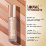 INSIGHT Radiance Filter | Radiant Finish | Infused with Squalane & Vit E | Illuminating Skin Tint Foundation | Comfortable Wear for Everyday Use - (Fair) 11g - Image 3