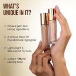 INSIGHT Radiance Filter | Radiant Finish | Infused with Squalane & Vit E | Illuminating Skin Tint Foundation | Comfortable Wear for Everyday Use - (Fair) 11g - Image 6