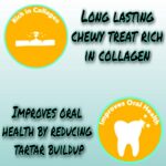 800 Grams Dog Chew Sticks, Munchy Sticks Mix Flavours Dogs Snacks, Treats (400G Chicken Flavor and 400G Mutton Flavor Pack of 1), All Life Stages - Image 2