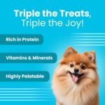 BARK OUT LOUD By Vivaldis - Dog Treats Combo Of Dental Sticks, Coatiez Soft Chews And Chicken Swirls - Sugar-Free Pet Food, Suitable For All Life Stages Of Dogs, 310 Gram - Image 2