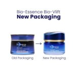 Bio-Essence Bio-Vlift 4V Face Lifting Cream, Firming, Tightening, Double Chin Firming, Hyaluronic Acid, Fermented Rice, Niacinamide, Face Moisturizer for Women, Ideal for All Skin Types, Anti Ageing, 45g - Image 2