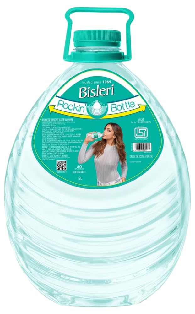 Bisleri Water bottle with added minerals, 5 L food processor