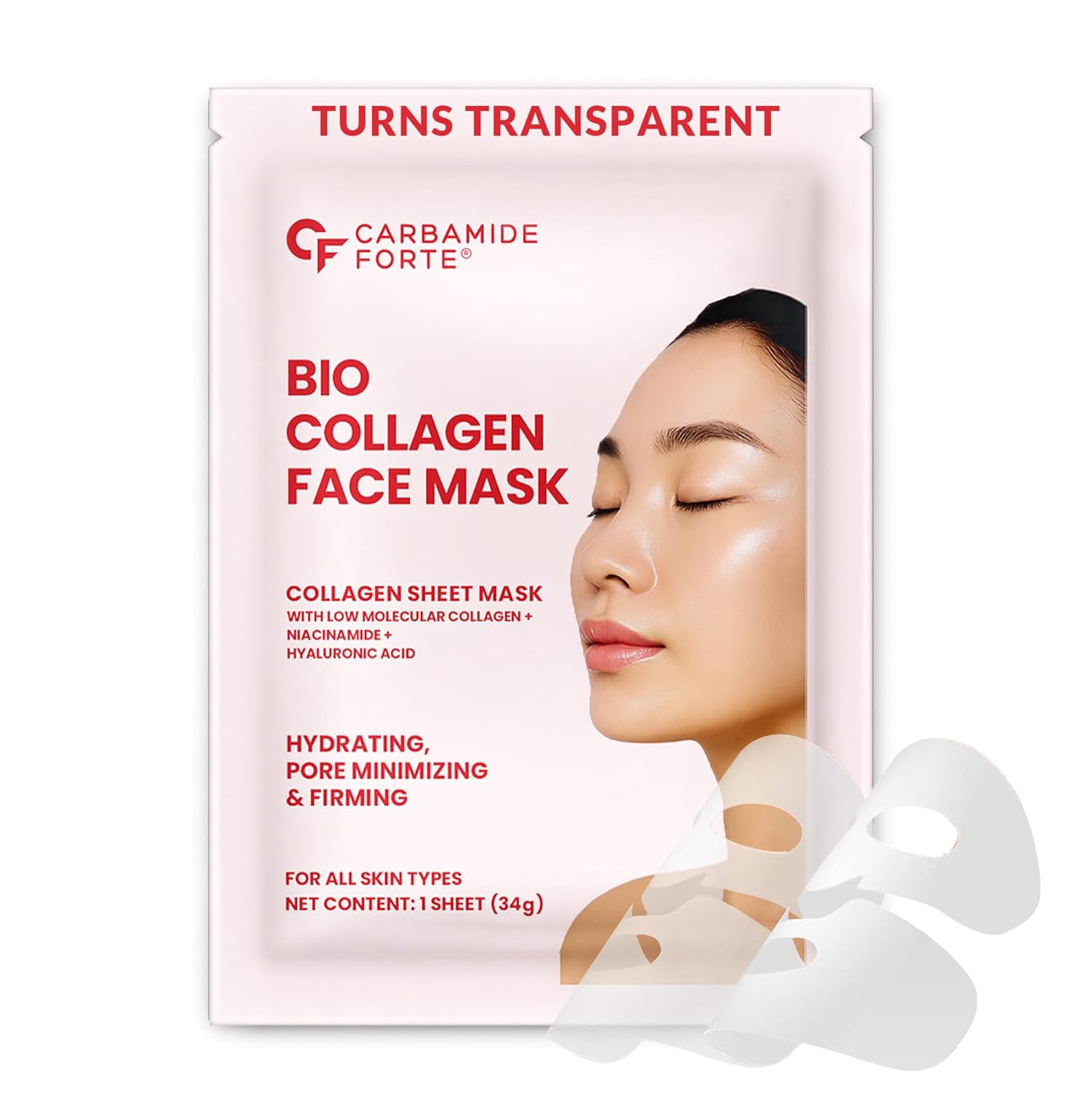 Carbamide Forte Bio Collagen Mask | Collagen Mask Overnight | *