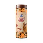 Dr.Pets Bistik Dog Food Treat - Dog Biscuits for Adult Dog & Puppy, Gluten Free Healthy Treats with Fresh & Natural Ingredients, Chicken Peanuts Flavor 450g Pack of 1 - Image 2