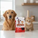 Dr.Pets Lamb Bone Broth for Cats & Dogs (100ml X 1 Pack) Food Topper, Human Grade Preservative Free, Cat/Dog Wet Food Soup for All Life Stages, Natural Supplements with Natural Collagen - Image 2