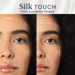 FLiCKA Silk Touch 3 in 1 Moisturizer and Primer for Face | Hydrating, Lightweight, Long-Lasting | Pore Minimizer | Dermatologically Tested | All Skin Types | Makeup Base | 60g | Cruelty-Free (Pack of 1) - Image 2
