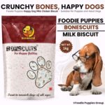Foodie Puppies Dog Biscuits - (3Kg) Milk Flavor Bone-Shape Oven Baked Treats with Crunchy Texture | Healthy, Nutritious Pet Snacks for Training, Dental Care & Daily Use | All Dog Breeds & Sizes - Image 2